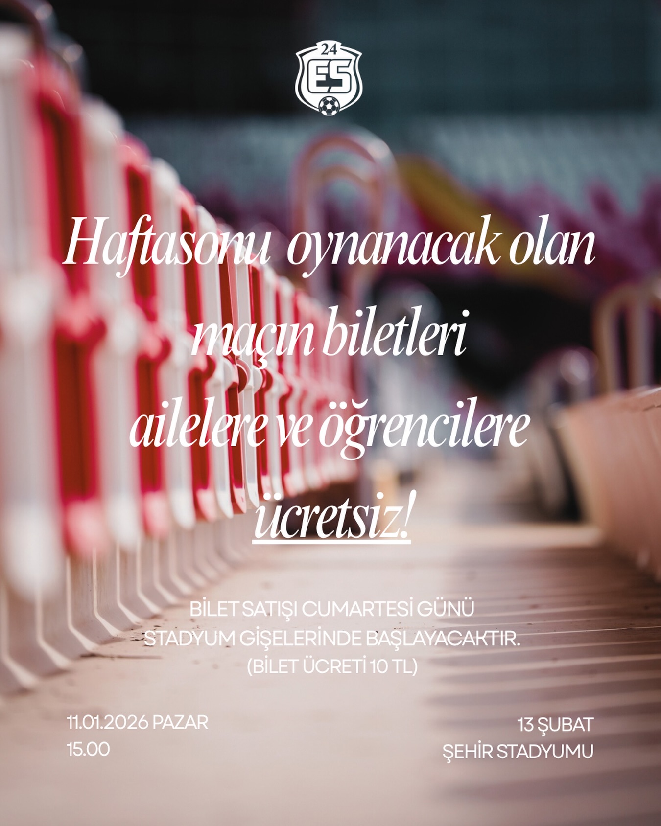 Erzincanspor Bilet 1