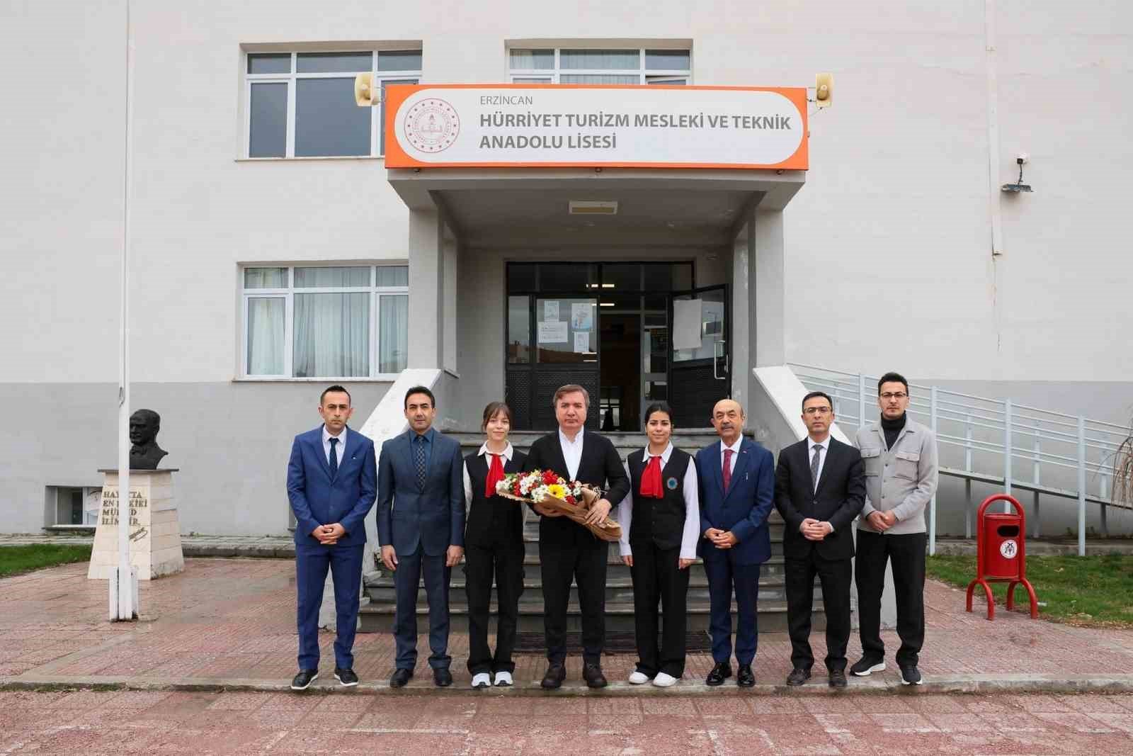 Erzincan'da eğitim ve dayanışma vurgusu