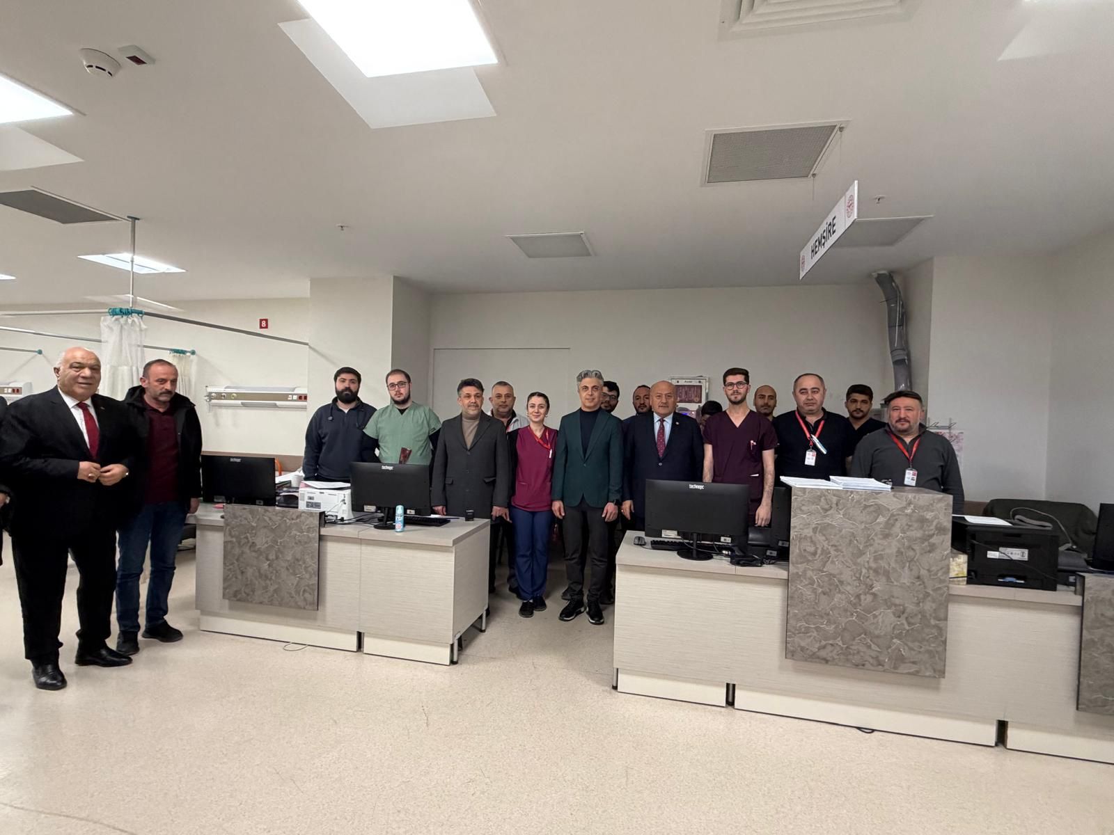 Ak Parti̇ Tip Bayrami Zi̇yareti̇ (3)