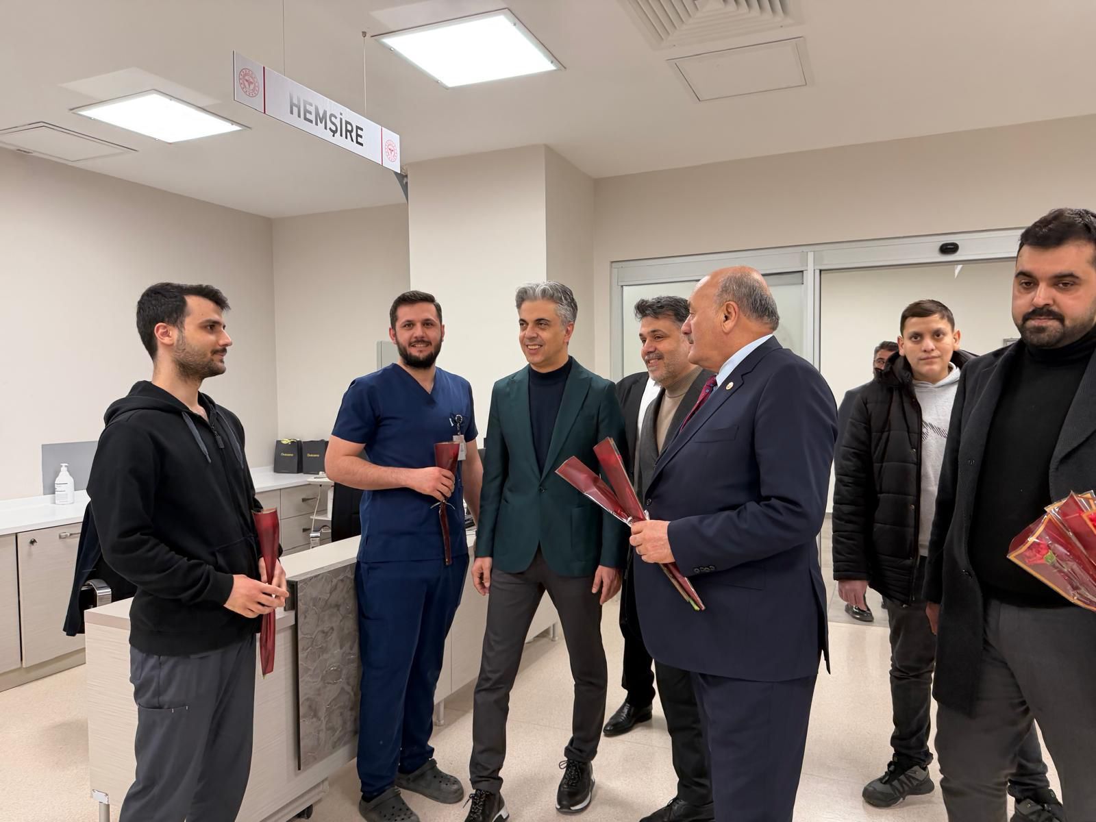 Ak Parti̇ Tip Bayrami Zi̇yareti̇ (4)