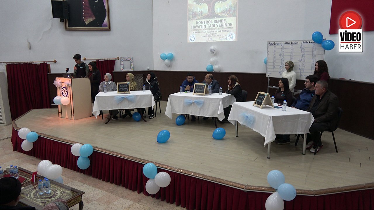 “Kontrol Sende” Etkinliğiyle Diyabete Dikkat Çekildi