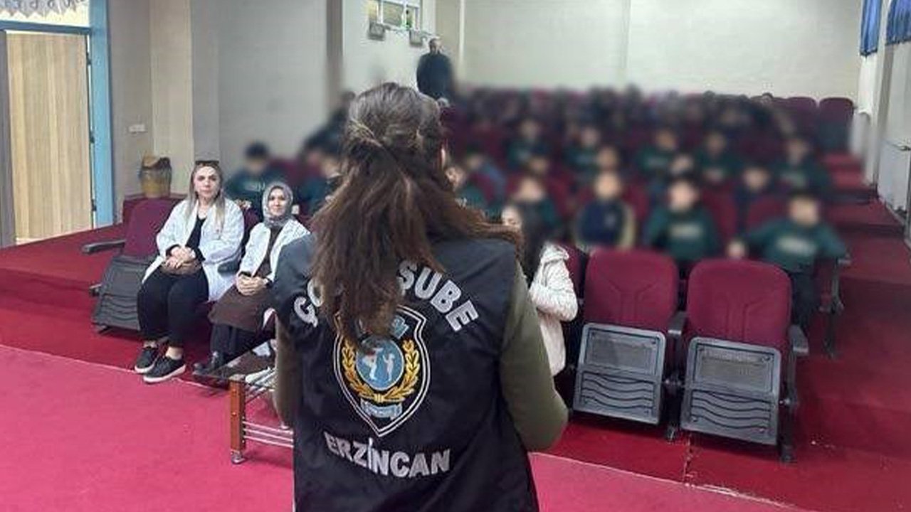 Erzincan'da Öğrencilere Güvenlik Eğitimi Verildi
