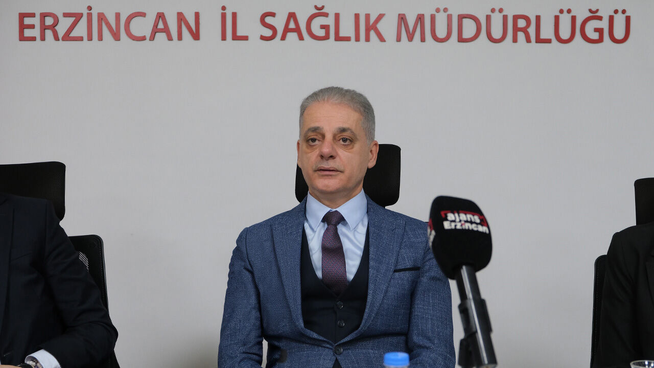 Erzi̇ncan İl Sağlik Müdürü Ci̇han Teki̇n