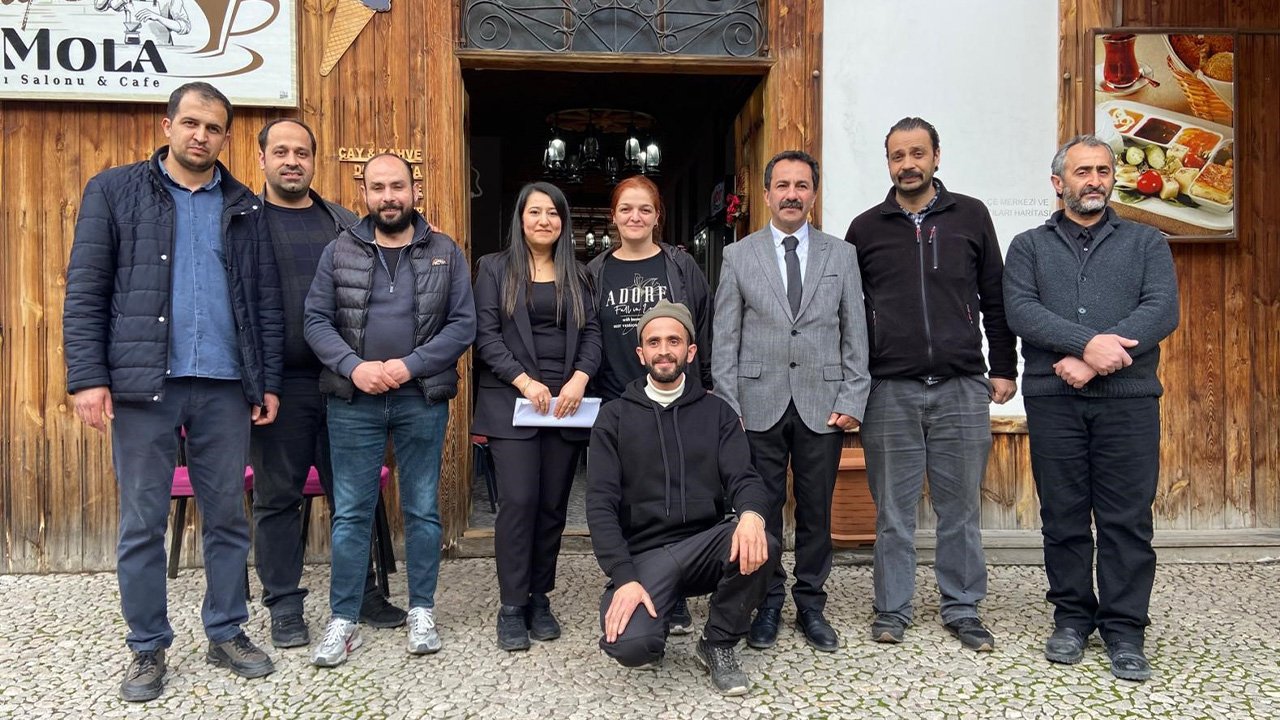 Kemaliye Esnaf Odası’nda Murat Gölbaş Dönemi