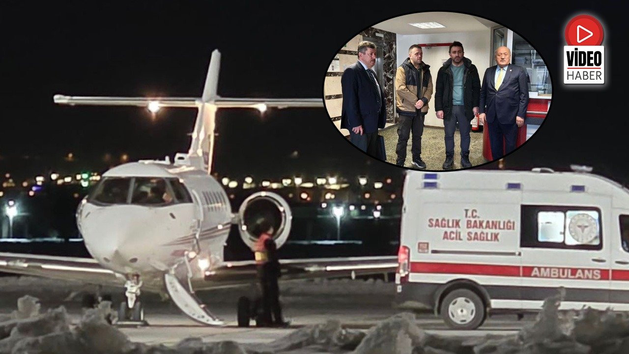 Oksijen Tüpü Krizini Milletvekili Karaman Ambulans Uçak İle Çözdü