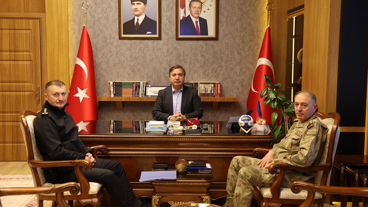 Asayiş ve Güvenlik Konularında Bir Araya Gelindi