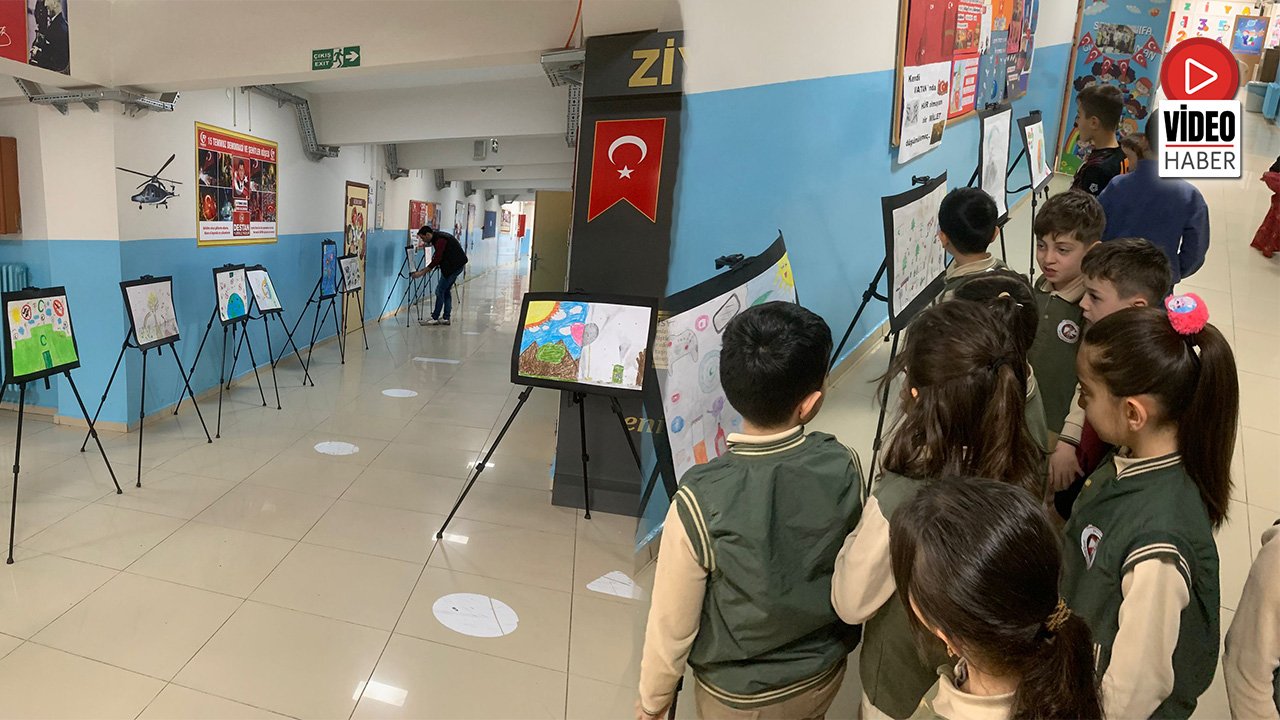 Ziya Gökalp İlkokulu’ndan Anlamlı Sergi