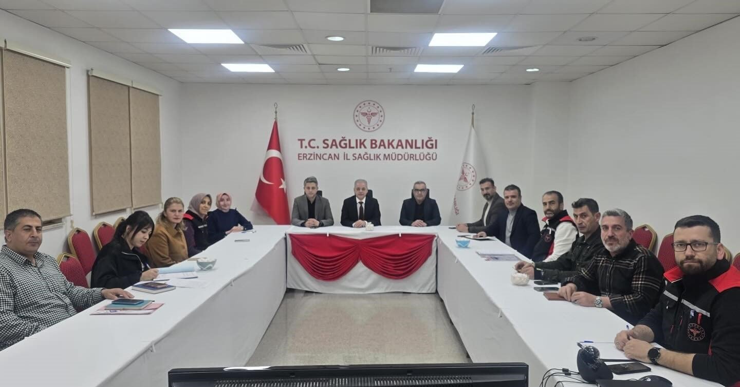 Erzincan'da İş Sağlığı ve Güvenliği Kurul Toplantısı Yapıldı