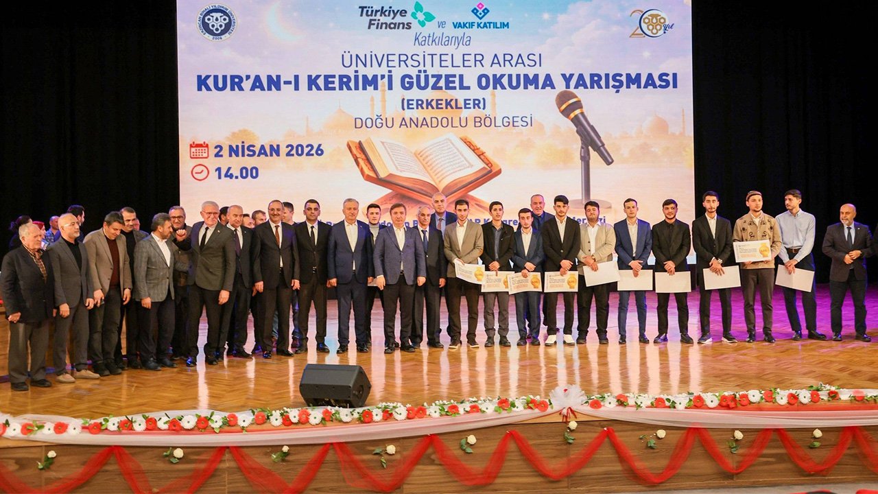 Üniversiteler Arası Kur'an-I Kerim'i Güzel Okuma Yarışması Düzenlendi