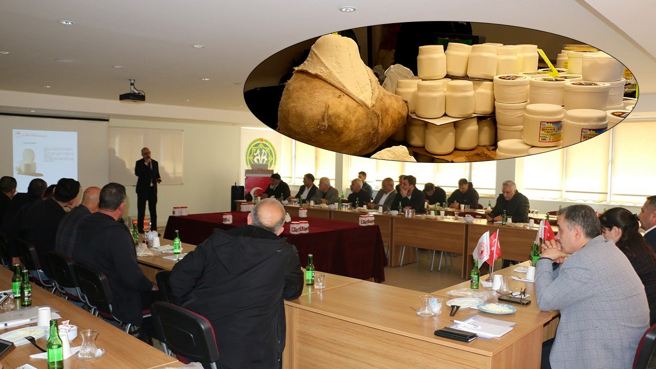 Erzincan'da Tulum Peyniri Üreticileri Ortak Yol Haritasında Buluştu