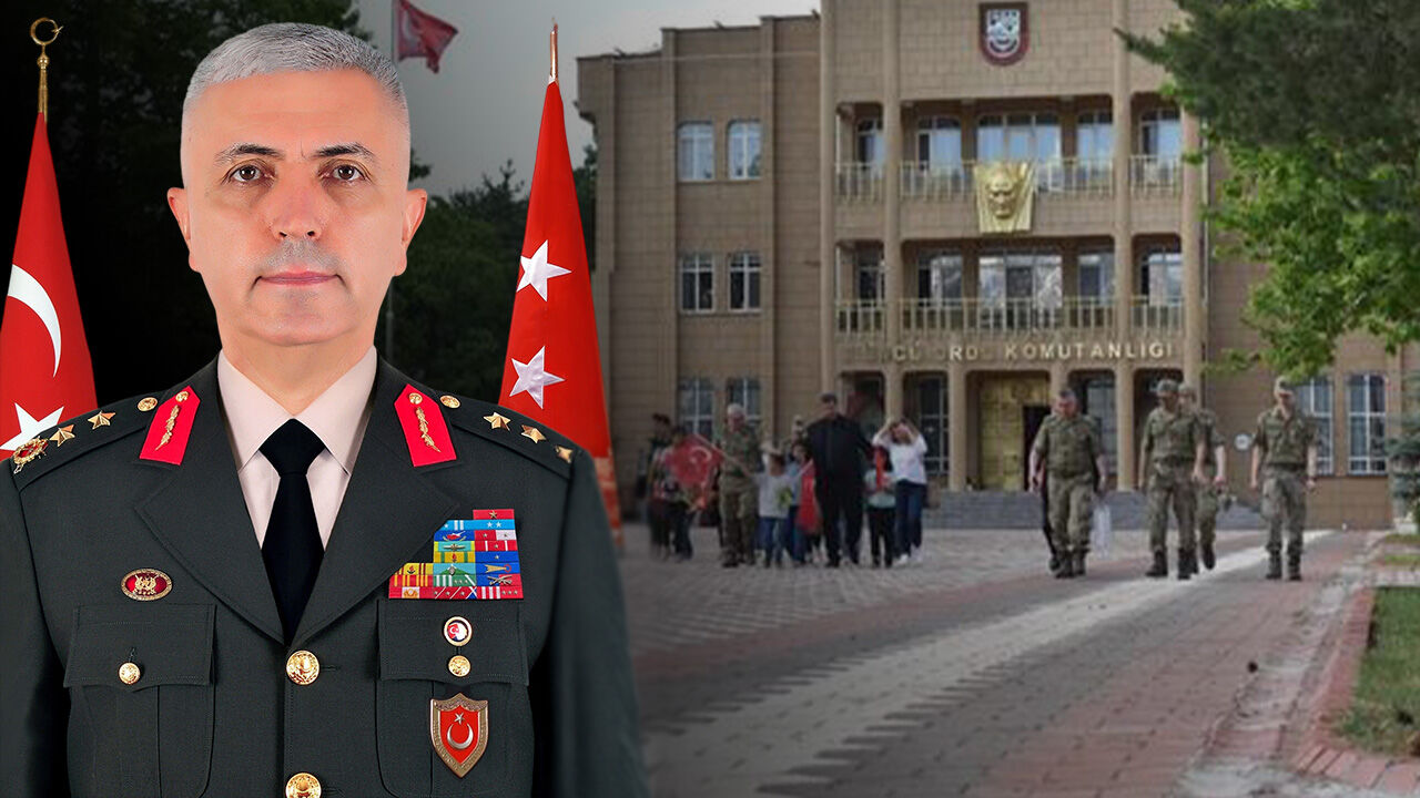 Korgeneral Burhan Aktaş Erzincan 3. Ordu Komutanı Oldu