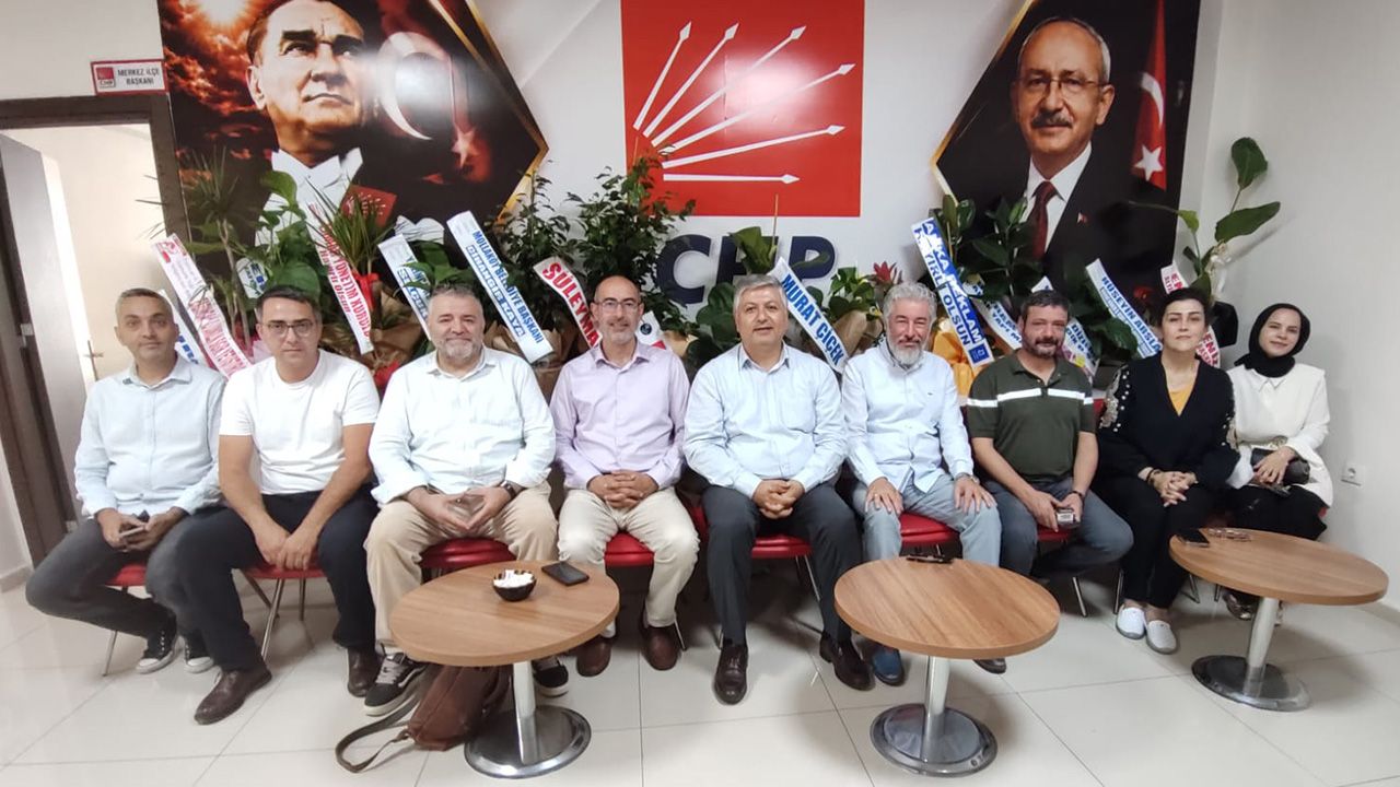CHP Erzincan İl Başkanı Şevki Akdağ’a Yoğun Ziyaret Trafiği