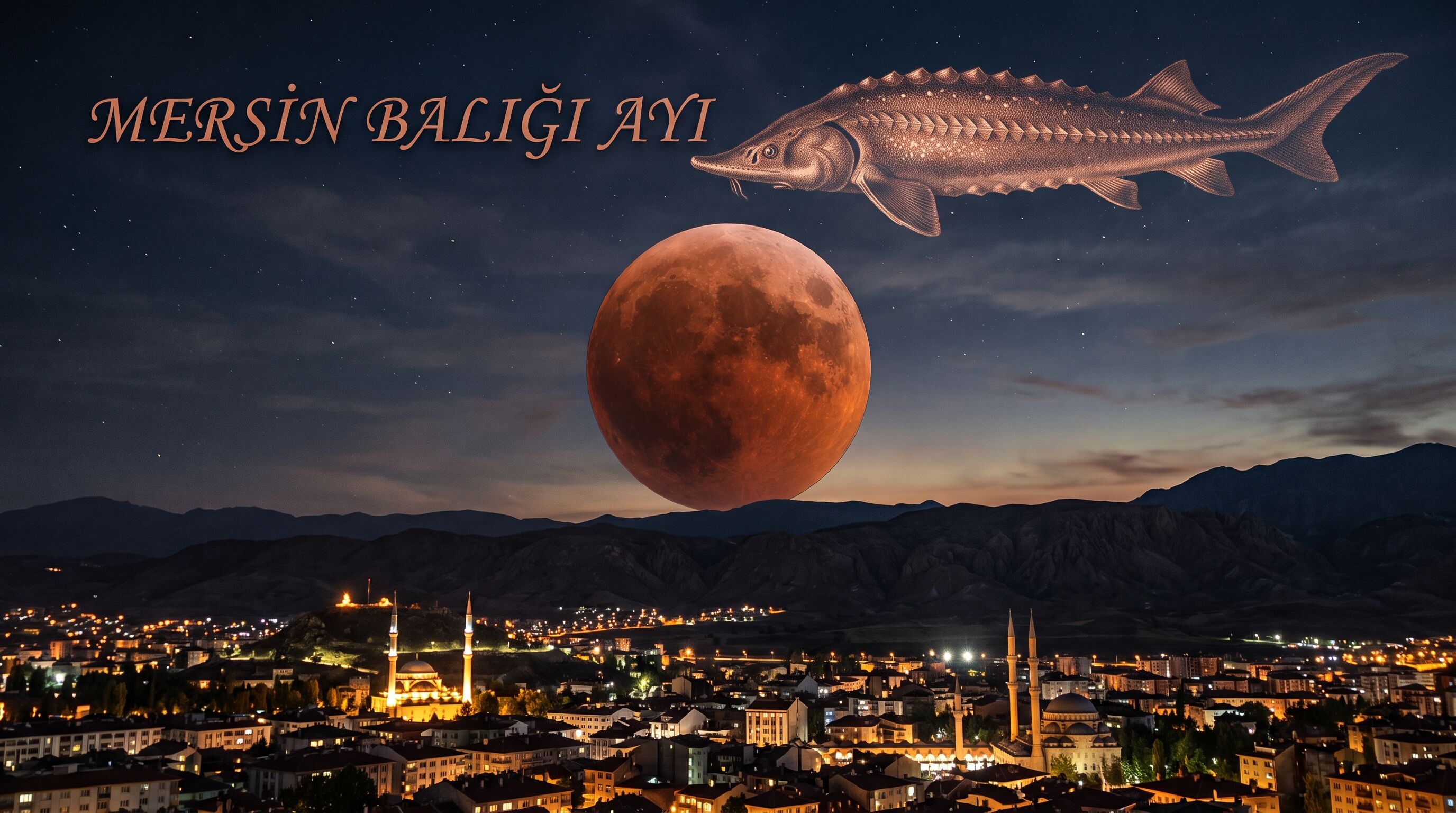 Mersi̇n Baliği Ayi Ay Tutulmasi