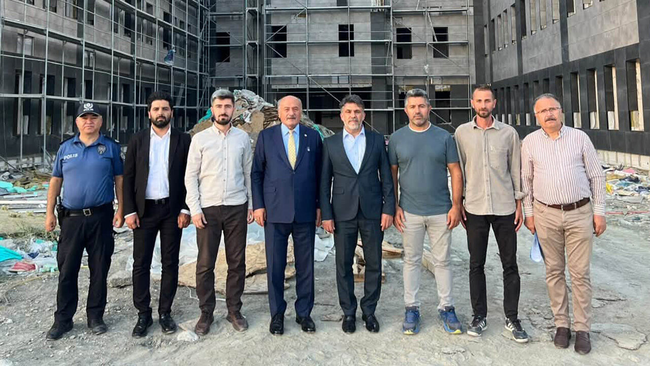 Yeni Emniyet Kompleksinde Fiziki İlerleme Yüzde 64’e Ulaştı
