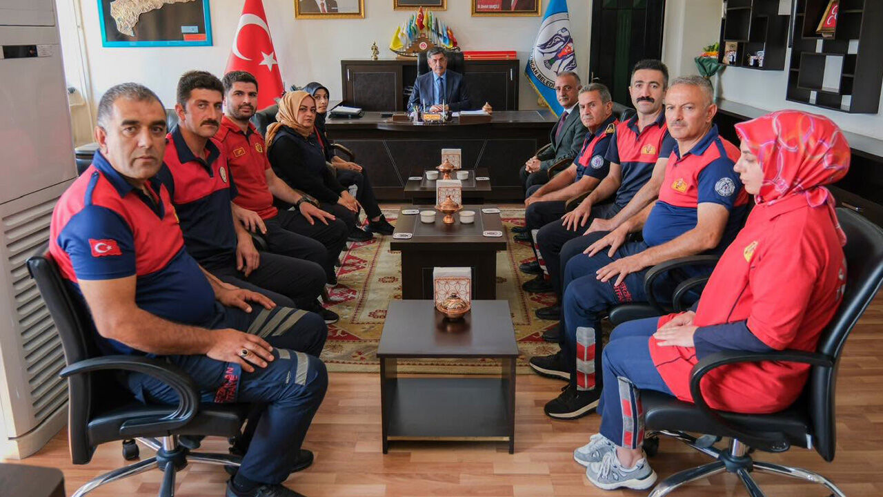 Başkan Aksun, İtfaiye Haftası’nda İtfaiyecileri Ağırladı