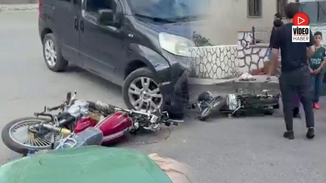 Uğurhan Tunçata Caddesi’nde Motosiklet Kazası