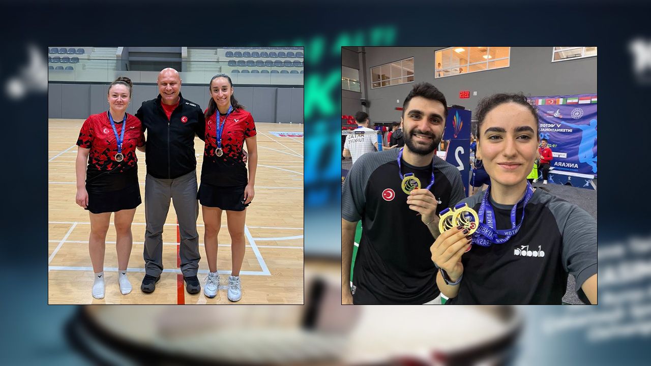Badmintonda Erzincan’ın Gururu Oldular