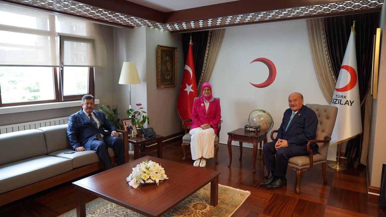 Milletvekili Karaman’dan Kızılay Genel Başkanına Ziyaret