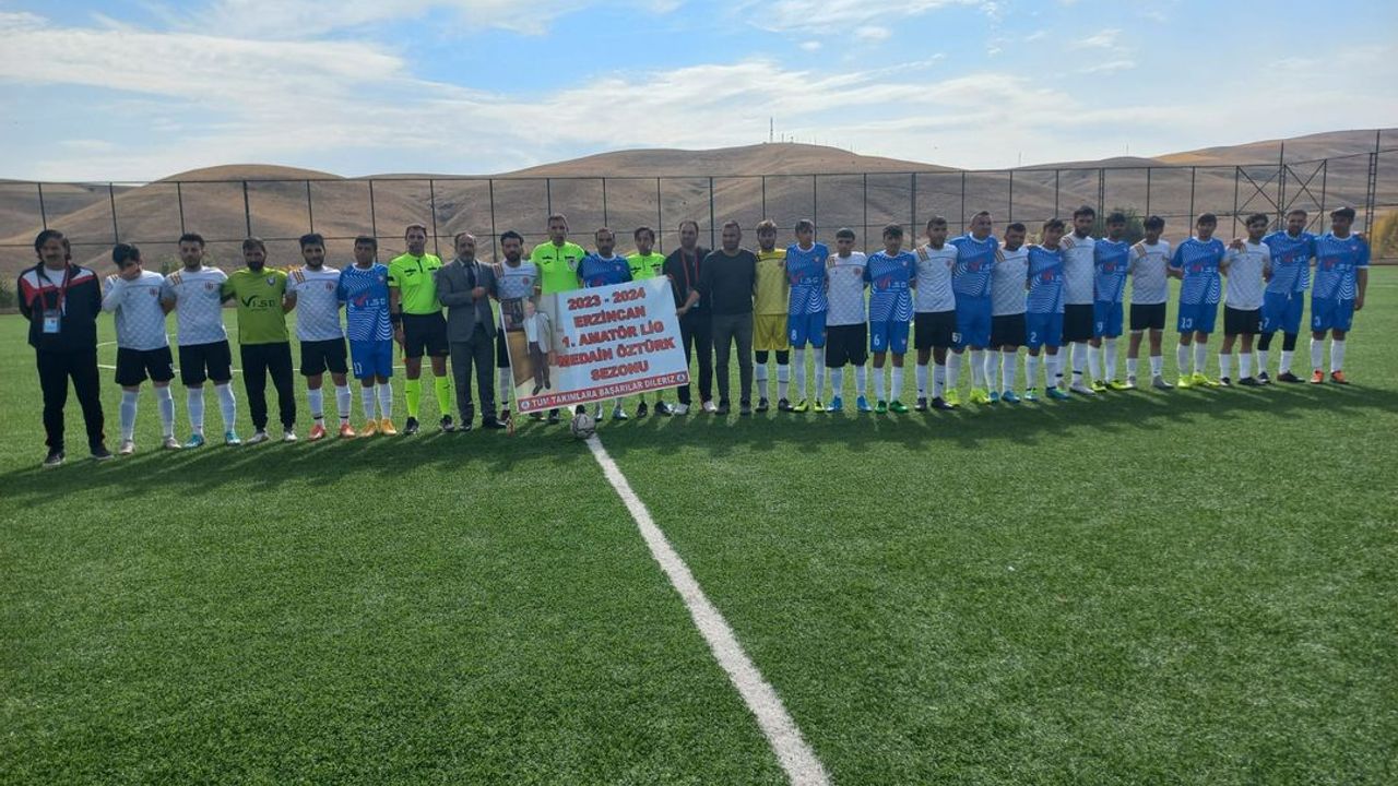 Erzincan’da Amatör Futbol Heyecanı Başladı