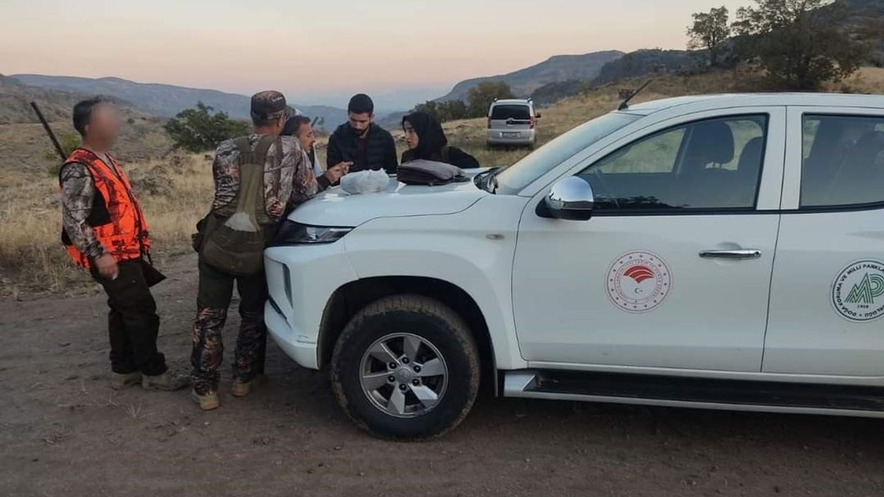 Tunceli’de kınalı keklik avlayan 2 kişiye işlem yapıldı