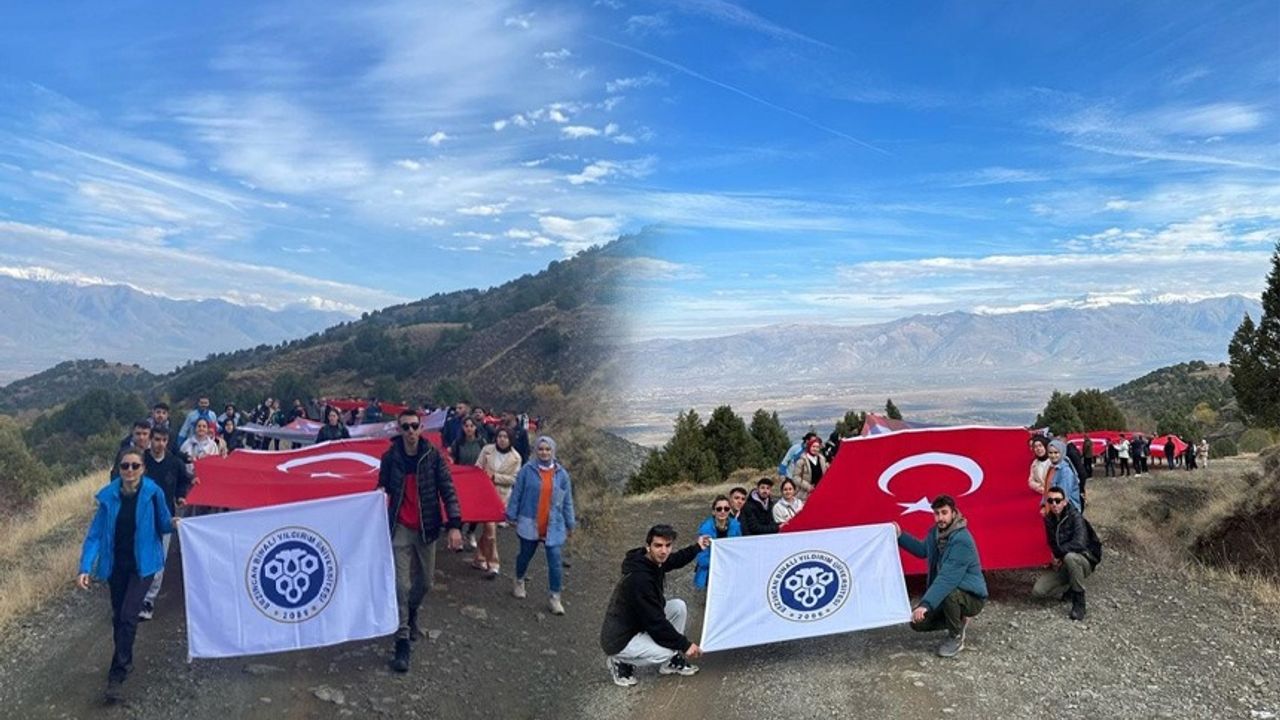EBYÜ’den Türk Bayraklı 100. Yıl ve Öğretmenler Günü Kutlaması