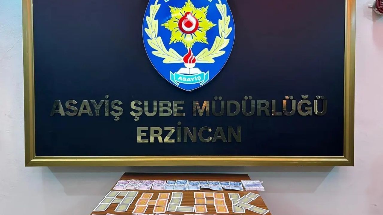 Erzincan’da Kumar Oynatılan İşyerine Ceza Uygulandı