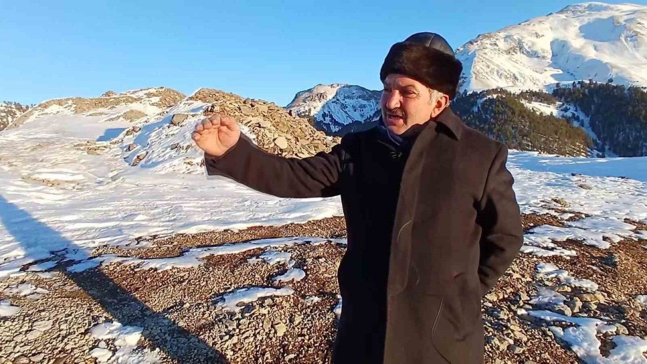 Erzurum’da köylülerin granit ocağı tepkisi