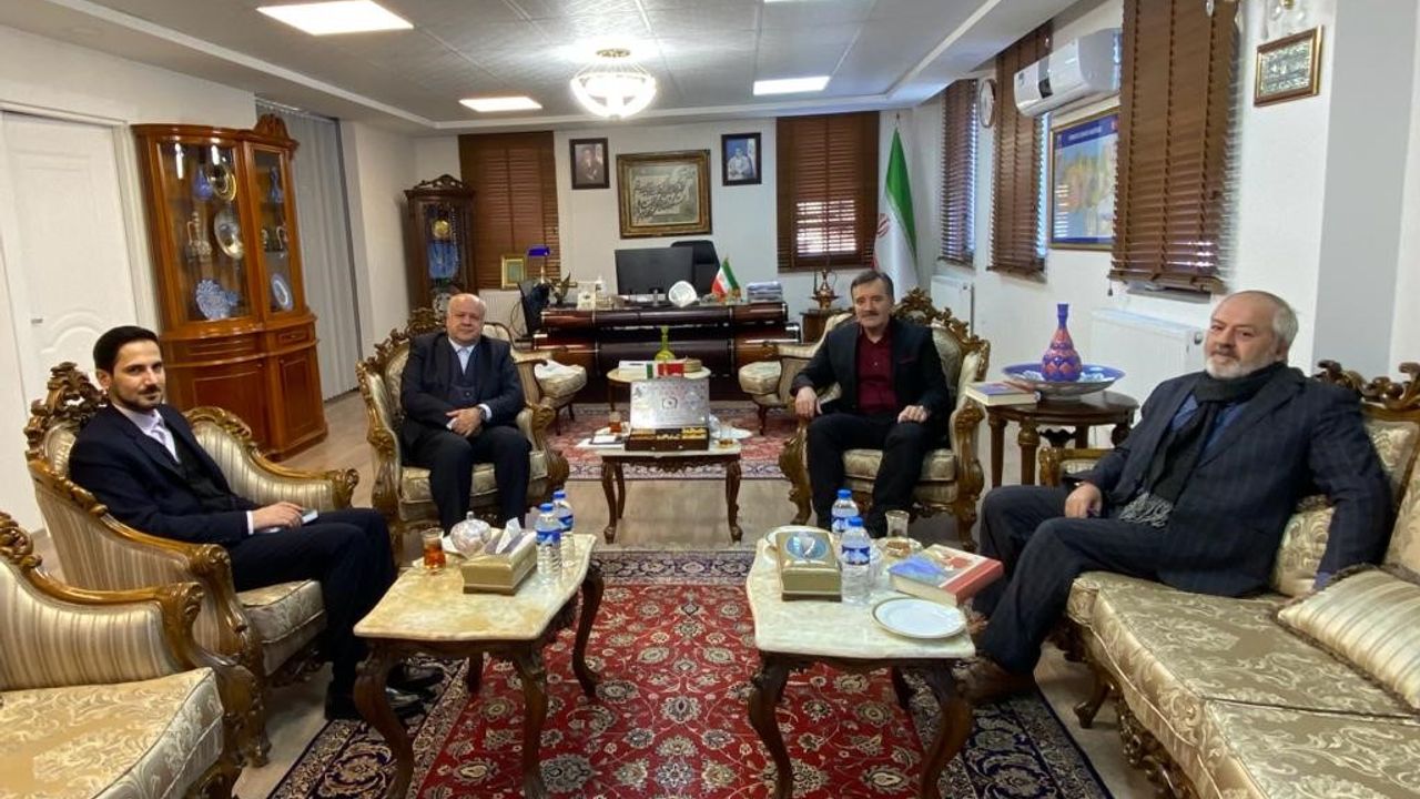 ESTP Başkanı Güvenli İran Başkonsolosu’nu ziyaret etti