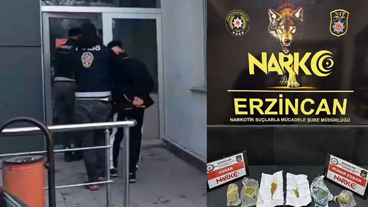 Erzincan’da Uyuşturucuya Darbe Üstüne Darbe