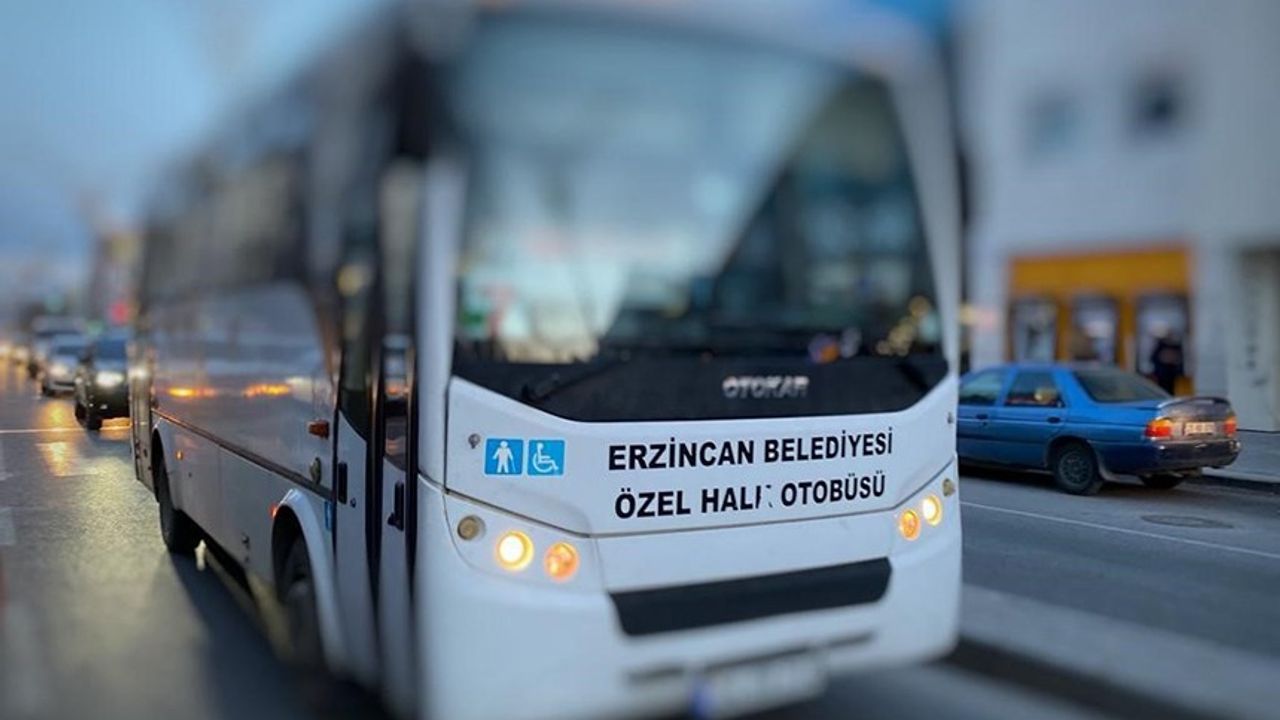 Erzincan’da Toplu Taşımaya Zam