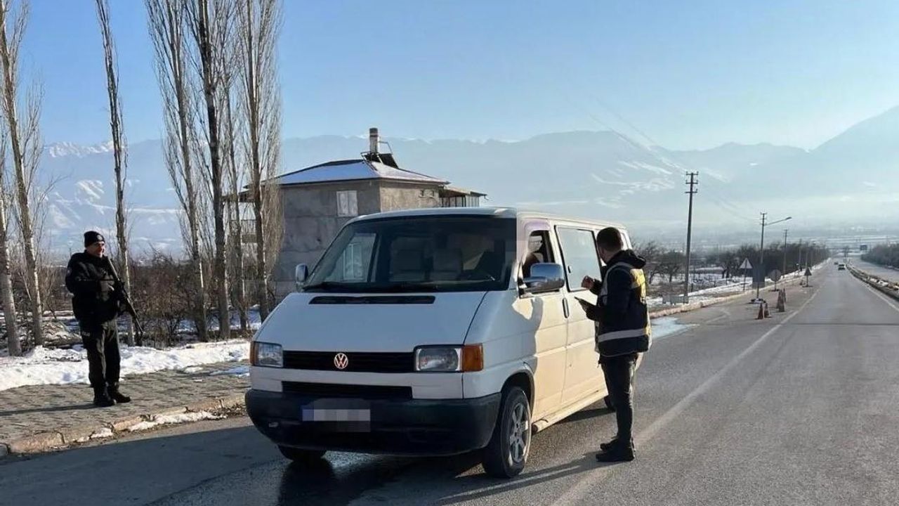 Erzincan’da asayiş uygulaması