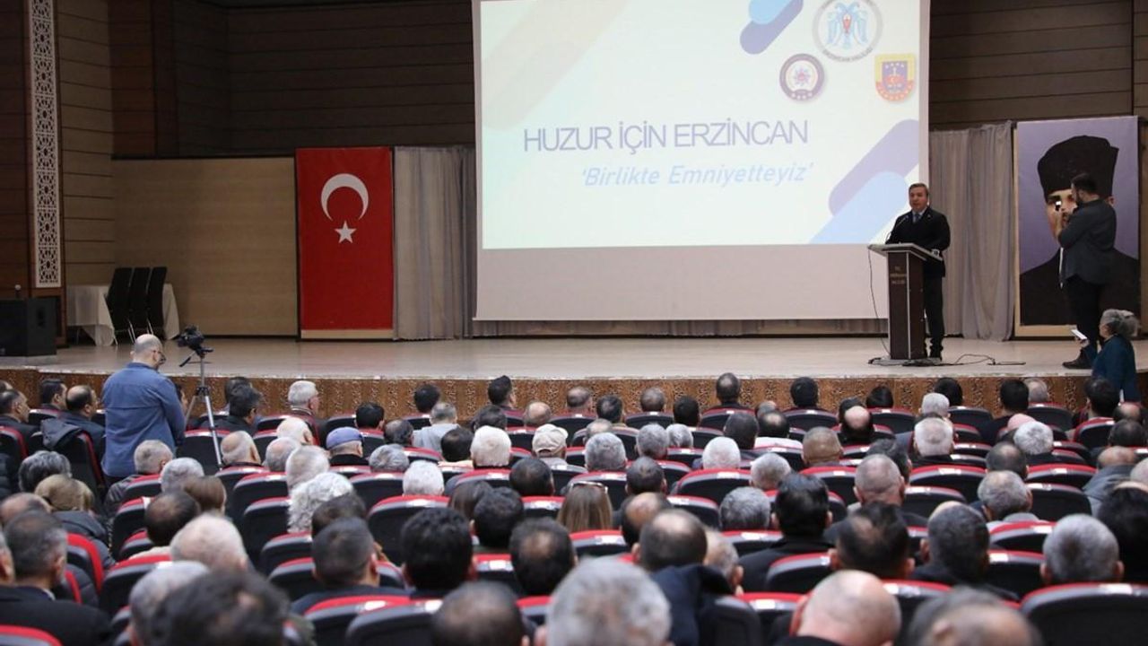 “Huzur İçin Erzincan” projesinin tanıtımı yapıldı