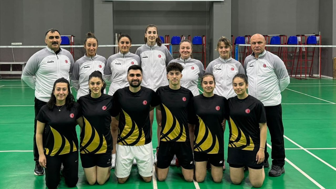 Büyükler Badminton Milli Takımına Erzincan’dan 8 Sporcu Davet Edildi