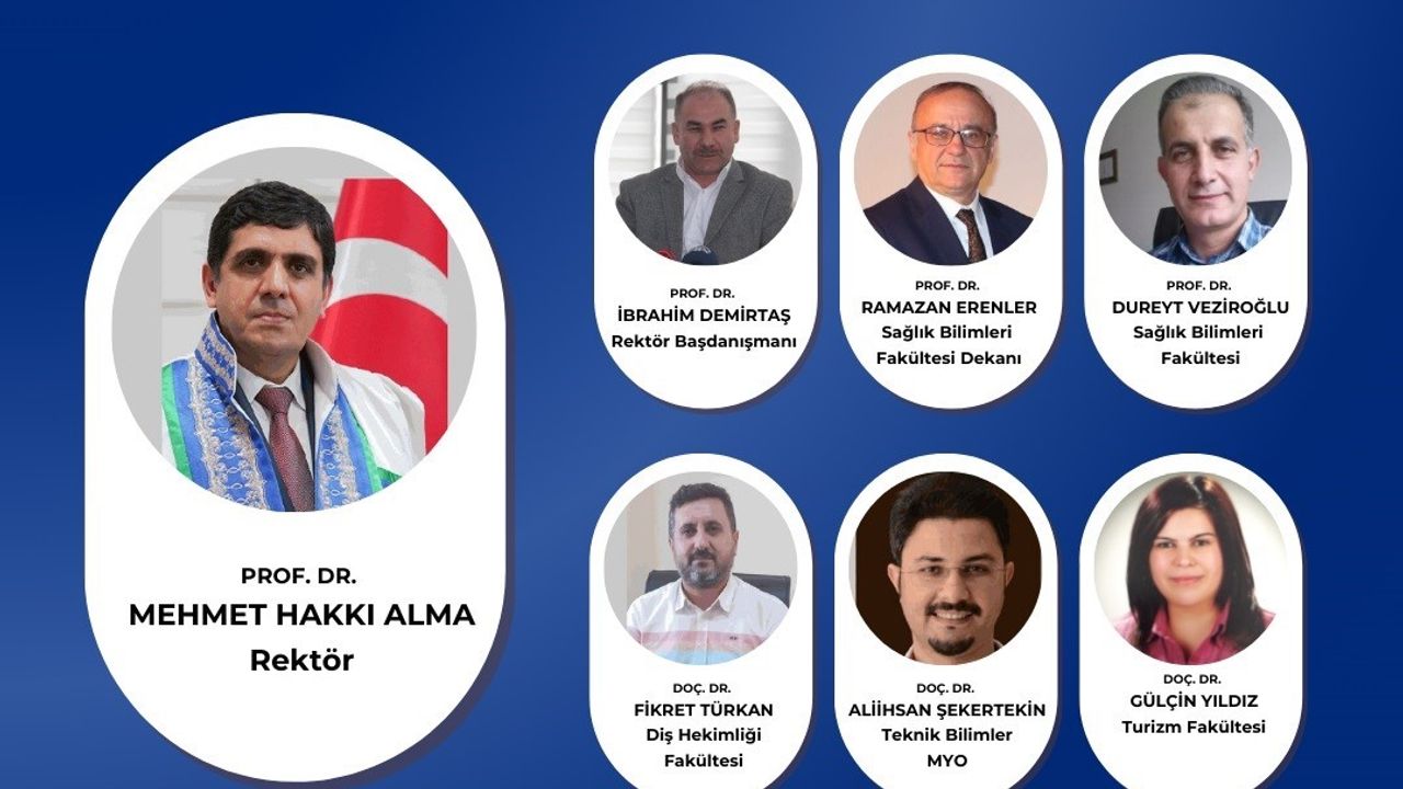 Rektör Alma ve 6 akademisyen dünyanın en etkili bilim insanları listesinde