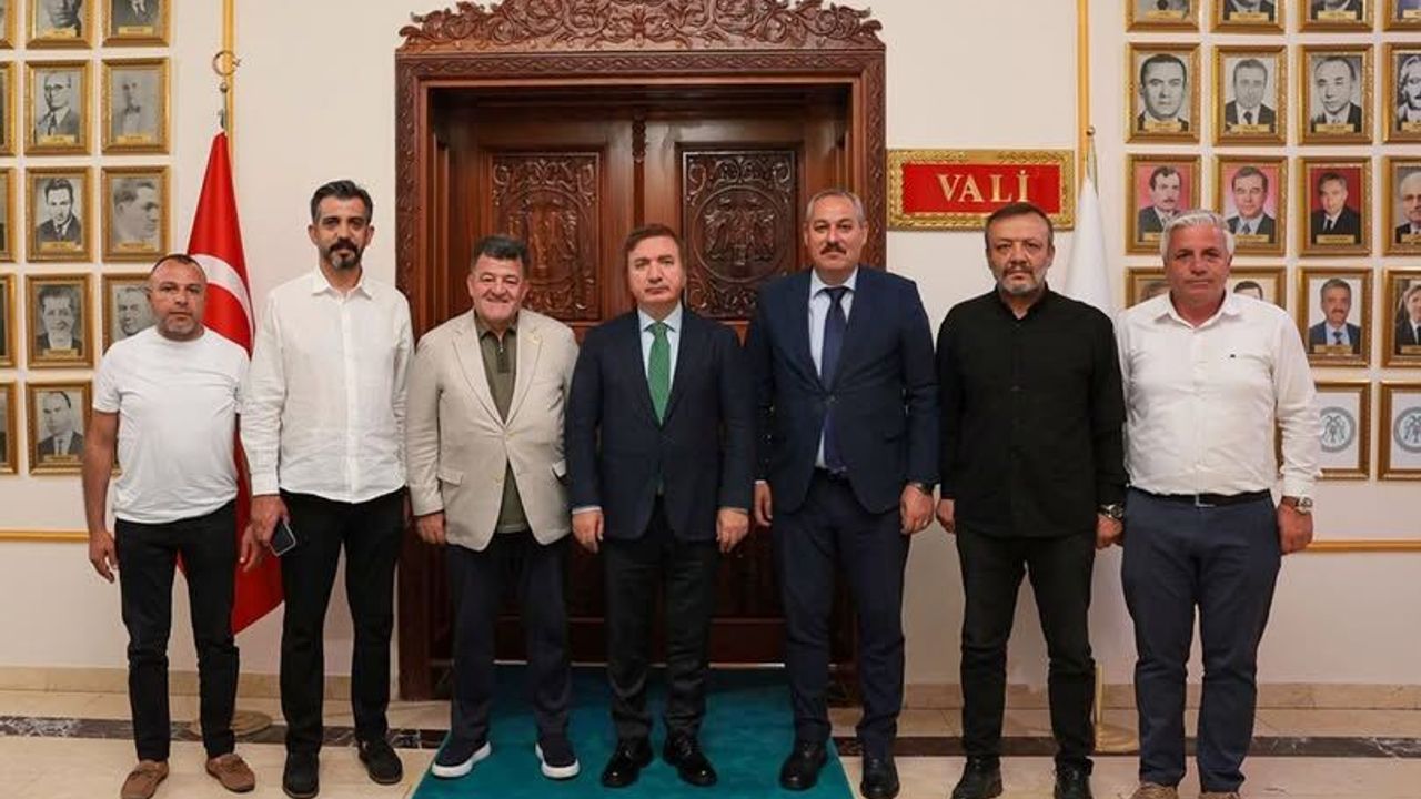 Erzincanspor Yönetiminden Vali Aydoğdu’ya Ziyaret