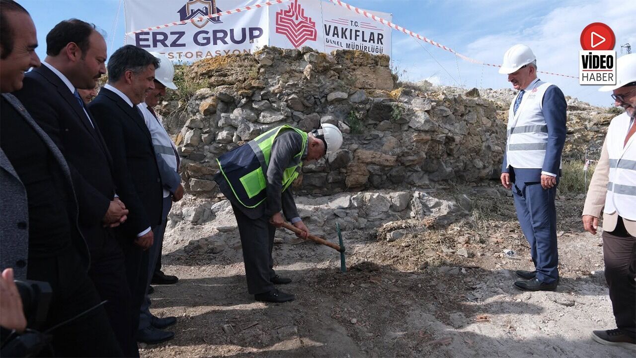 Tarihi “Erzincan Arkeopark” Projesi’nde İlk Kazma Vuruldu