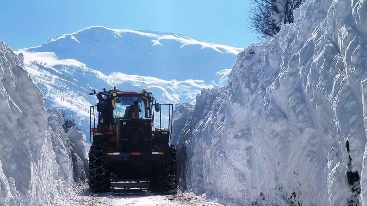 Bitlis’te karla mücadele çalışmaları