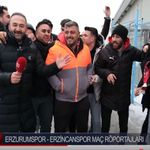 ERZURUMSPOR-ERZİNCANSPOR ZİRAAT TÜRKİYE KUPASI MAÇ RÖPORTAJLARI