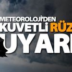 Erzincan ve Çevresi İçin Kuvvetli Rüzgar ve Fırtına Uyarısı