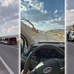 Erzincan-Kemah Yolunda Heyelan