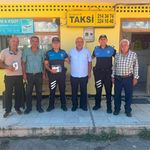 Polis Ekiplerinden Taksi Duraklarına Bilgilendirme Ziyareti