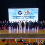 EBYÜ’de Rektörlük Devir Teslim Töreni Gerçekleştirildi