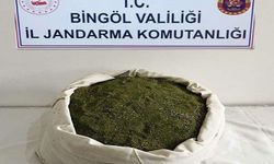 Bingöl’de 21 kilo toz esrar ele geçirildi