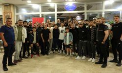 Anagold 24Erzincanspor Erokspor maçı öncesi yemekte buluştu