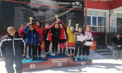 Kayaklı Koşu’ da Türkiye 2. Oldu