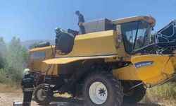 Biçerdöverde çıkan yangın büyümeden söndürüldü