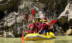 Erzincan MEB AKUB Ekibi Rafting Eğitimi Aldı