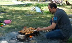 Erzincan'da hafta sonu piknik yoğunluğu