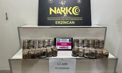 Erzincan’da 12 Kilo 600 Gram Eroin Ele Geçirildi