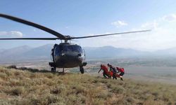 Maden Araştırması Yaparken Yaralanan Jeoloji Mühendisi Helikopterle Kurtarıldı